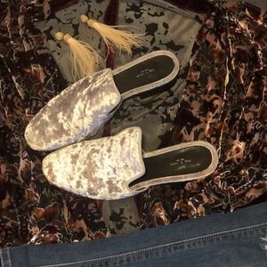 Rag & Bone Velvet Mules 🌟